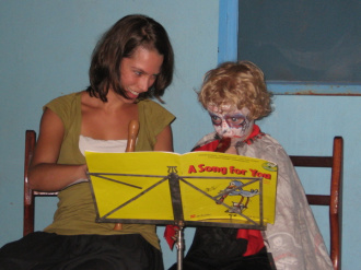 03 Spectacle Halloween Avec Audrey A La Flute